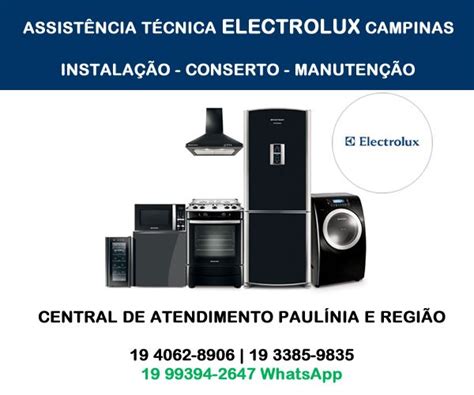 assistencia tecnica electrolux campinas.